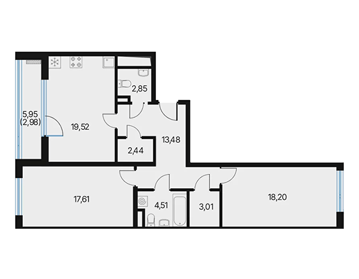ЖК «Регенбоген», Санкт-Петербург | Жилой комплекс «Регенбоген» на Васильевском острове